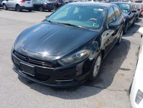 Black 2014 Dodge Dart SXT