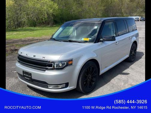 Silver 2017 Ford Flex Limited