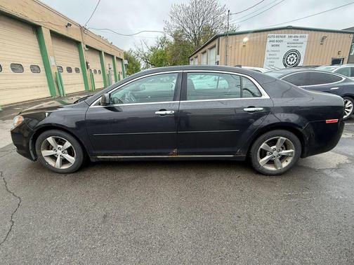Black 2012 Chevrolet Malibu 1LT