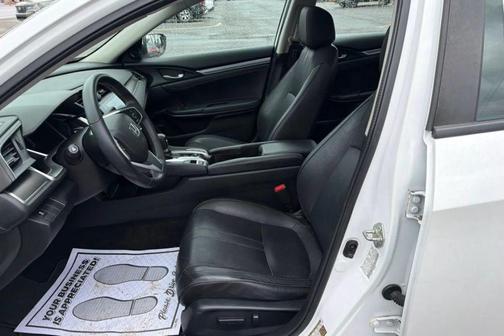 White 2016 Honda Civic EX-L