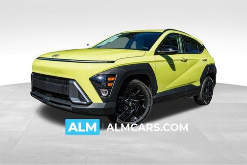 Yellow 2026 Hyundai KONA SEL Sport