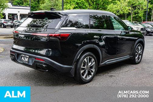 Diamond Black 2024 INFINITI QX60 Luxe