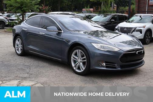 Gray Metallic 2013 Tesla Model S Base