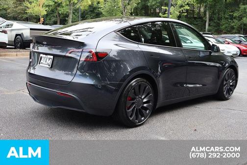 Black 2024 Tesla Model Y Performance