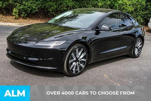 Black 2024 Tesla Model 3 Base