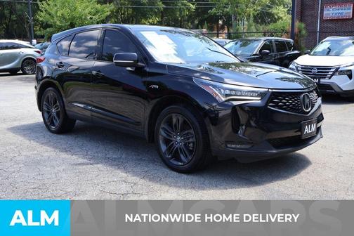 Black 2023 Acura RDX A-Spec