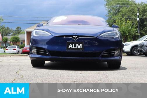 Blue 2018 Tesla Model S 100D
