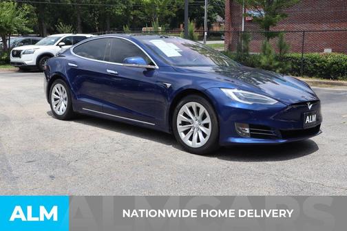 Blue 2018 Tesla Model S 100D