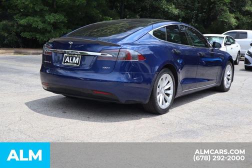 Blue 2018 Tesla Model S 100D