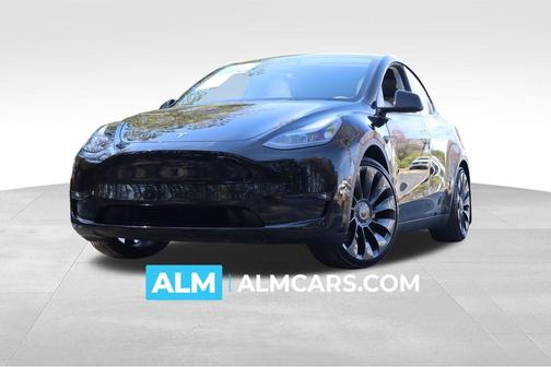 Black 2023 Tesla Model Y Performance
