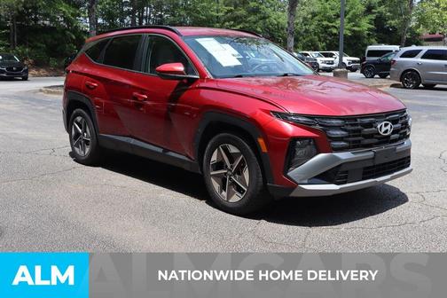 Red 2025 Hyundai TUCSON SEL