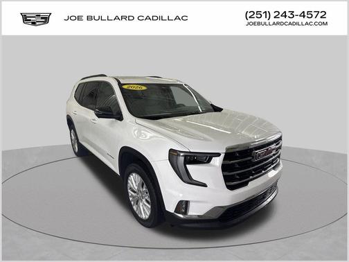 Summit White 2026 GMC Acadia Elevation