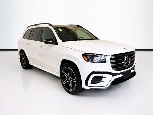 Polar White 2025 Mercedes-Benz GLS 450 4MATIC