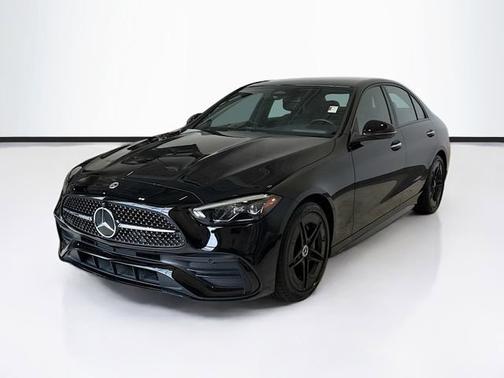 Black 2023 Mercedes-Benz C-Class C 300 4MATIC
