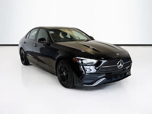 Black 2023 Mercedes-Benz C-Class C 300 4MATIC