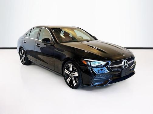 Black 2023 Mercedes-Benz C-Class C 300 4MATIC