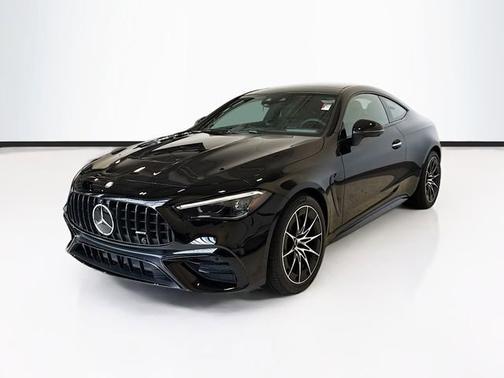 Black 2026 Mercedes-Benz AMG CLE 53 Coupe