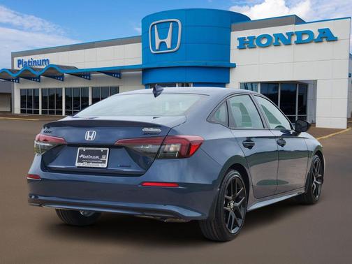 Blue Lagoon Pearl 2026 Honda Civic Hybrid Sport
