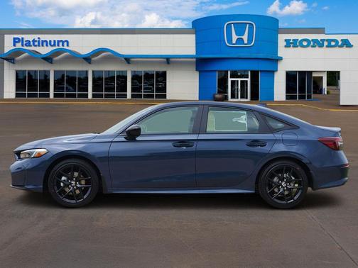 Blue Lagoon Pearl 2026 Honda Civic Hybrid Sport