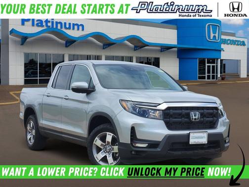 Solar Silver Metallic 2025 Honda Ridgeline RTL
