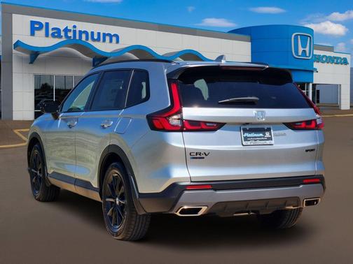 Solar Silver Metallic 2026 Honda CR-V Hybrid Sport FWD