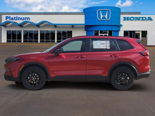 Radiant Red Metallic 2026 Honda CR-V Hybrid Sport-L AWD