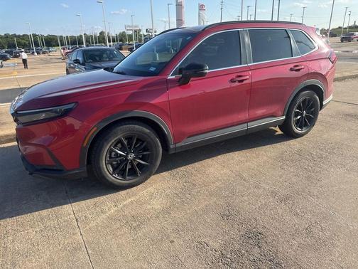 Radiant Red Metallic 2025 Honda CR-V Hybrid Sport FWD
