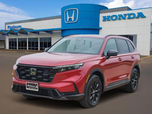 Radiant Red Metallic 2026 Honda CR-V Hybrid Sport-L AWD
