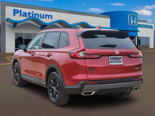 Radiant Red Metallic 2026 Honda CR-V Hybrid Sport-L AWD