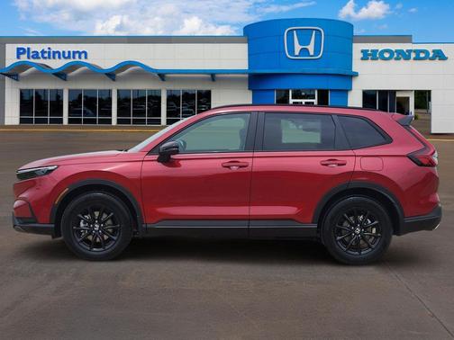Radiant Red Metallic 2026 Honda CR-V Hybrid Sport-L AWD