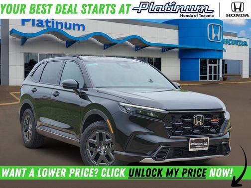 Crystal Black Pearl 2026 Honda CR-V Hybrid TrailSport AWD