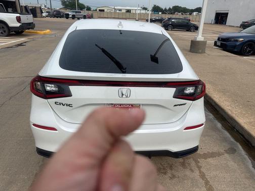 Platinum White Pearl 2026 Honda Civic Sport