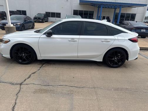 Platinum White Pearl 2026 Honda Civic Sport