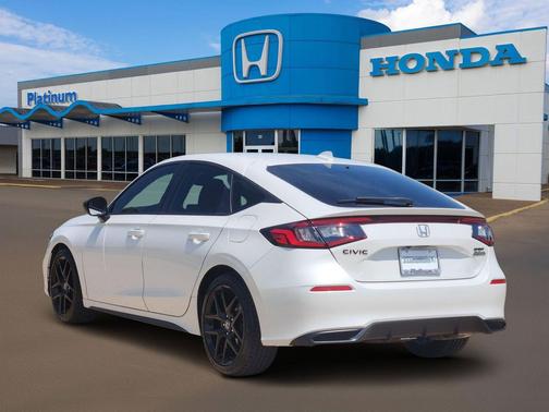 Platinum White Pearl 2026 Honda Civic Sport