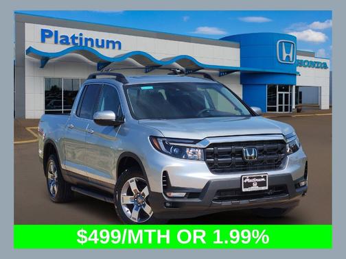 Solar Silver Metallic 2026 Honda Ridgeline RTL