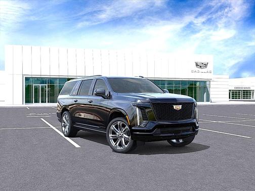 Black 2026 Cadillac Escalade ESV Sport