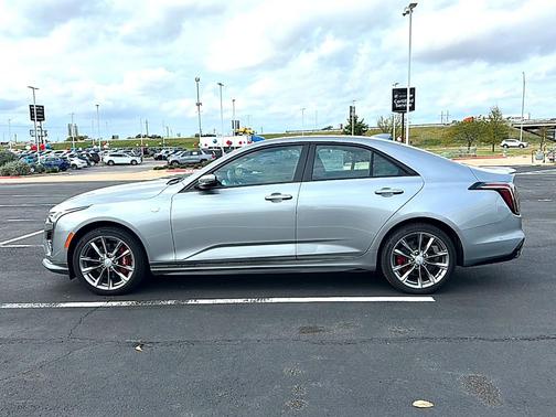 Silver 2025 Cadillac CT4 Sport