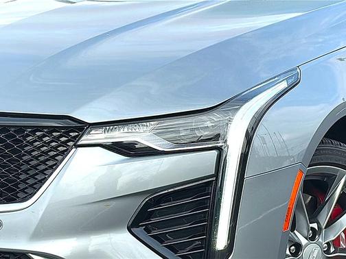 Silver 2025 Cadillac CT4 Sport