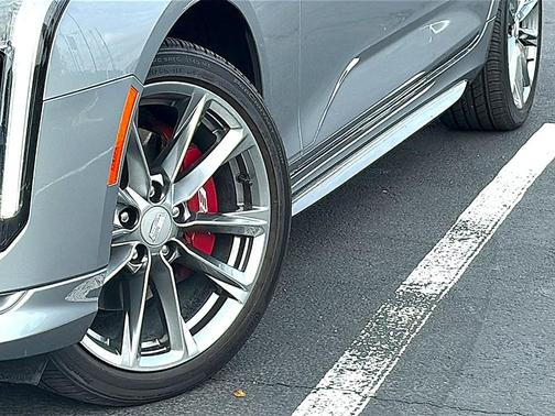 Silver 2025 Cadillac CT4 Sport