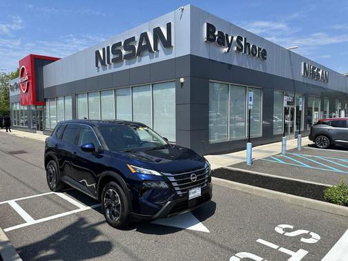 Deep Ocean Blue Pearl 2025 Nissan Rogue SV