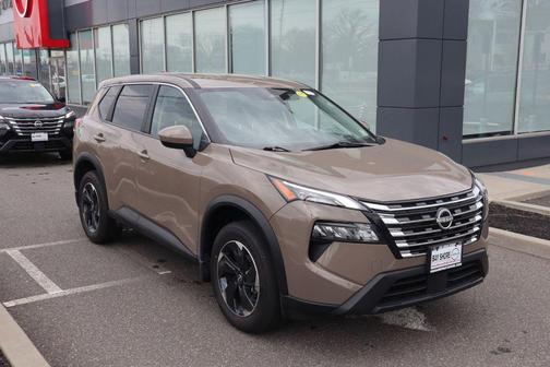 Baja Storm Metallic 2025 Nissan Rogue SV