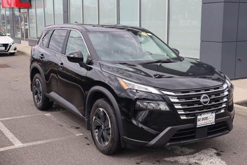 Super Black 2025 Nissan Rogue SV