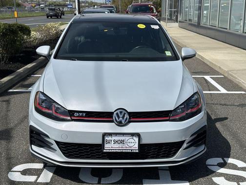Pure White 2018 Volkswagen Golf GTI 2.0T S 4-Door