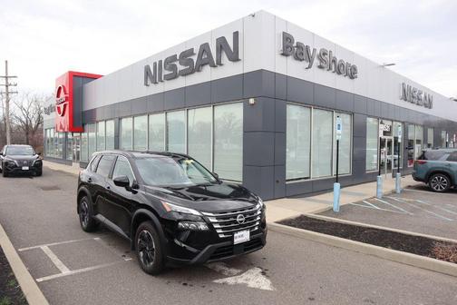 Super Black 2025 Nissan Rogue SV