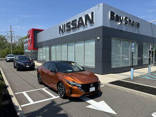 Orange Metallic 2025 Nissan Sentra SR