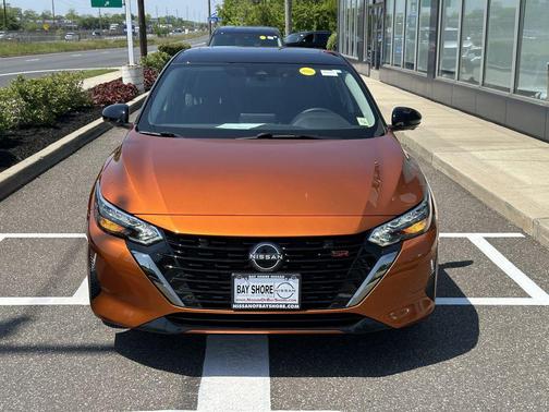 Orange Metallic 2025 Nissan Sentra SR