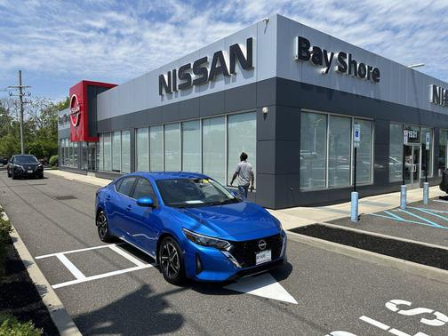 Electric Blue Metallic 2025 Nissan Sentra SV