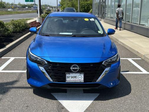 Electric Blue Metallic 2025 Nissan Sentra SV