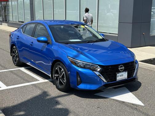 Electric Blue Metallic 2025 Nissan Sentra SV