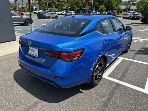 Electric Blue Metallic 2025 Nissan Sentra SV
